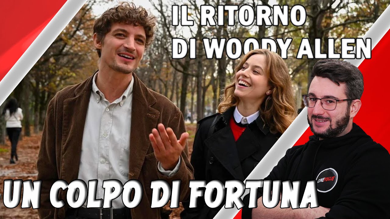 WOODY ALLEN e la PRIMA VOLTA IN FRANCESE | Coupe de chance Recensione Film