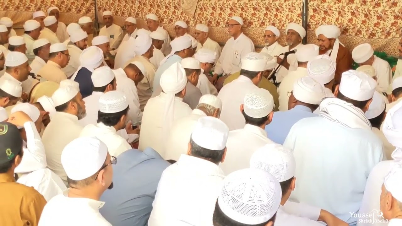 قصيدة: ياربنا بابن سالم تمم جميع المقاصد-بحضور الحبيب عمر بن حفيظ