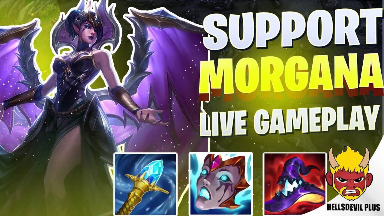 Support Morgana Is BUSTED! - Wild Rift HellsDevil Plus Gameplay
