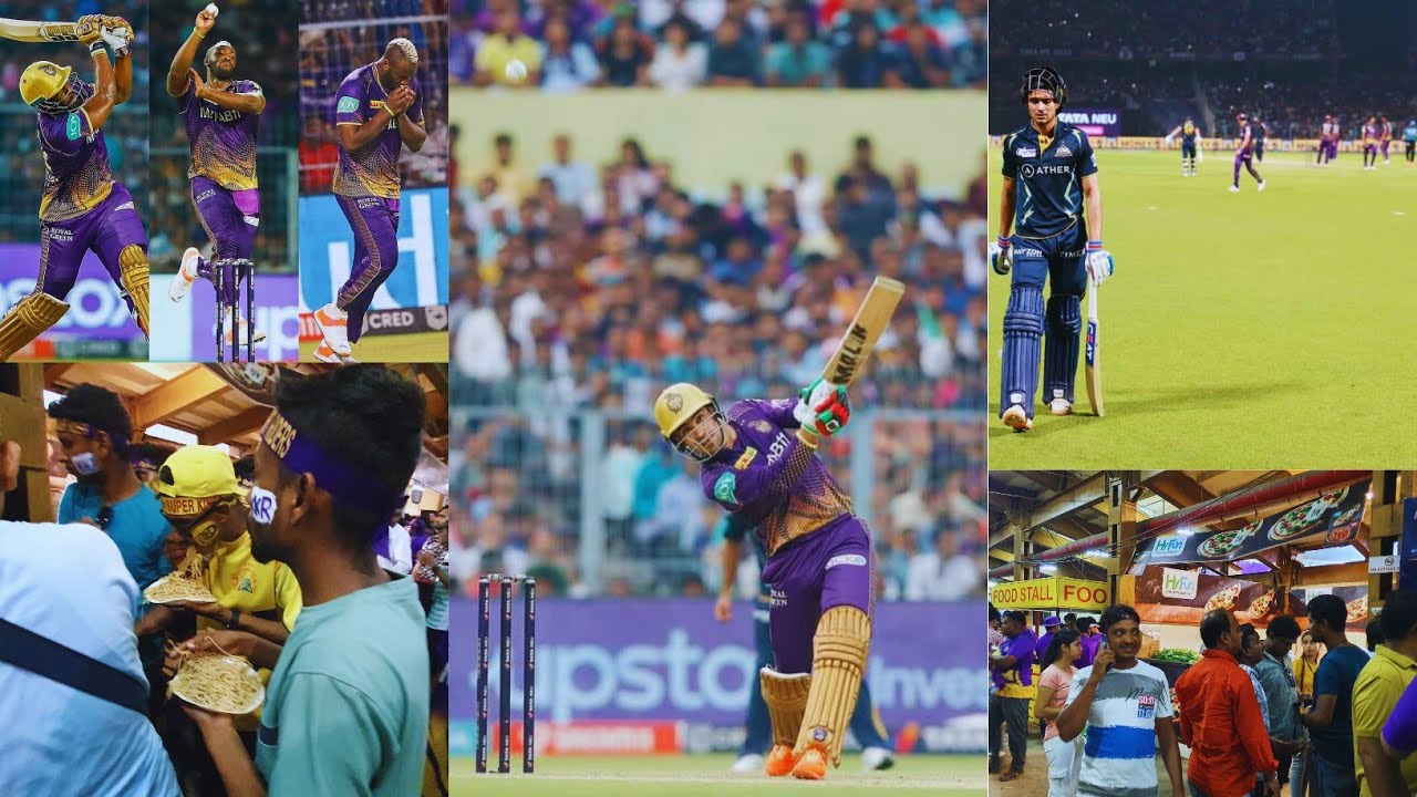 Food Courts In Eden Gardens | Gujarat Titans vs Kolkata Knight Riders 39th Match | F Block Pavilion