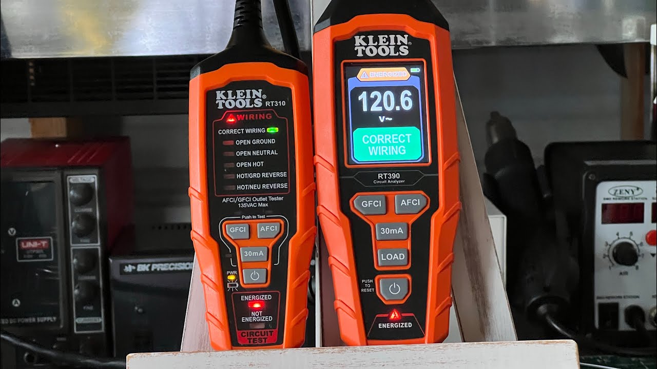 KLEIN TOOLS RT310 vs. KLEIN TOOLS RT390 ( Circuit Analyzer Comparison )