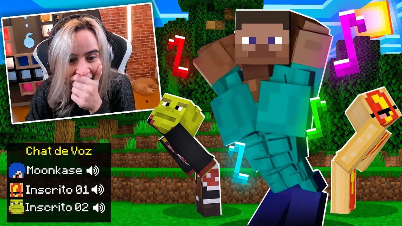 me faça rir e ganhe 1.000 reais Minecraft