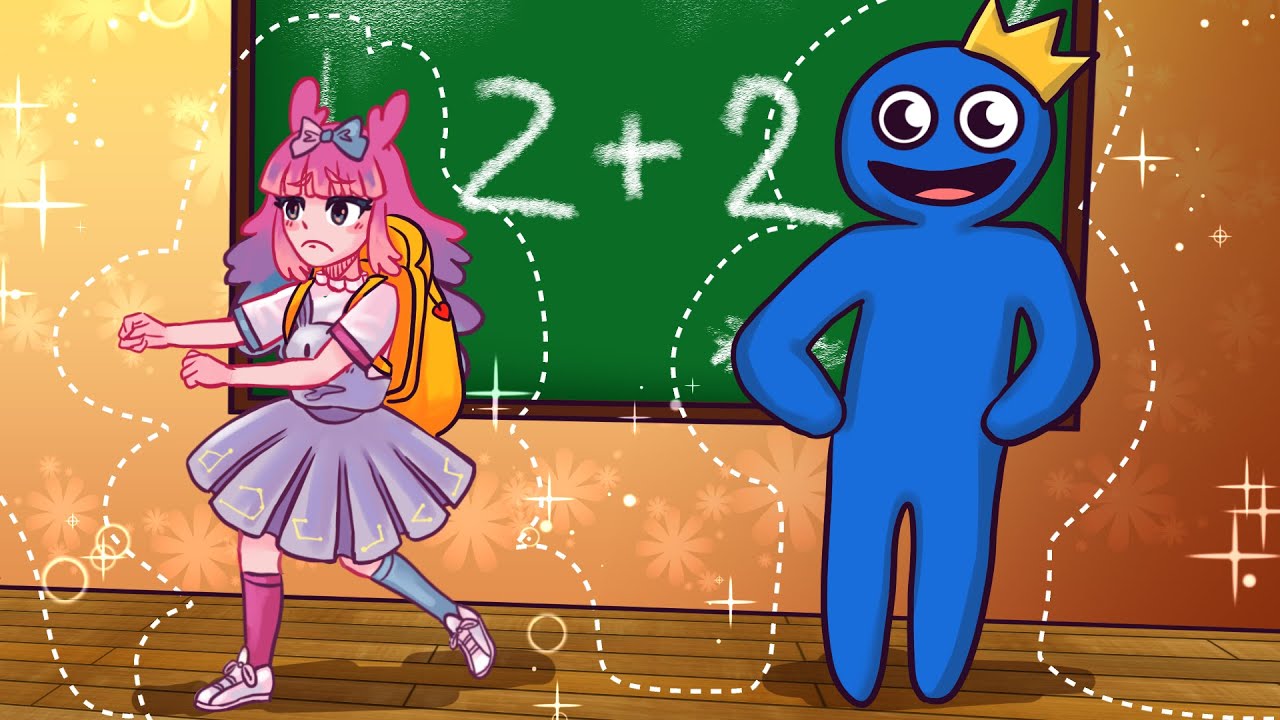 Rainbow Friends, ale UCIEKAMY ze SZKOŁY!📒🍎 | ROBLOX