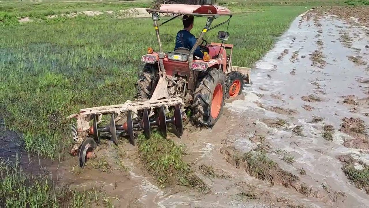 Kubota L3608 ไถนาลุยน้ำ | รถดีที่ถูกลืม หนึ่งในตัวเลือกที่ดีรถมือสอง