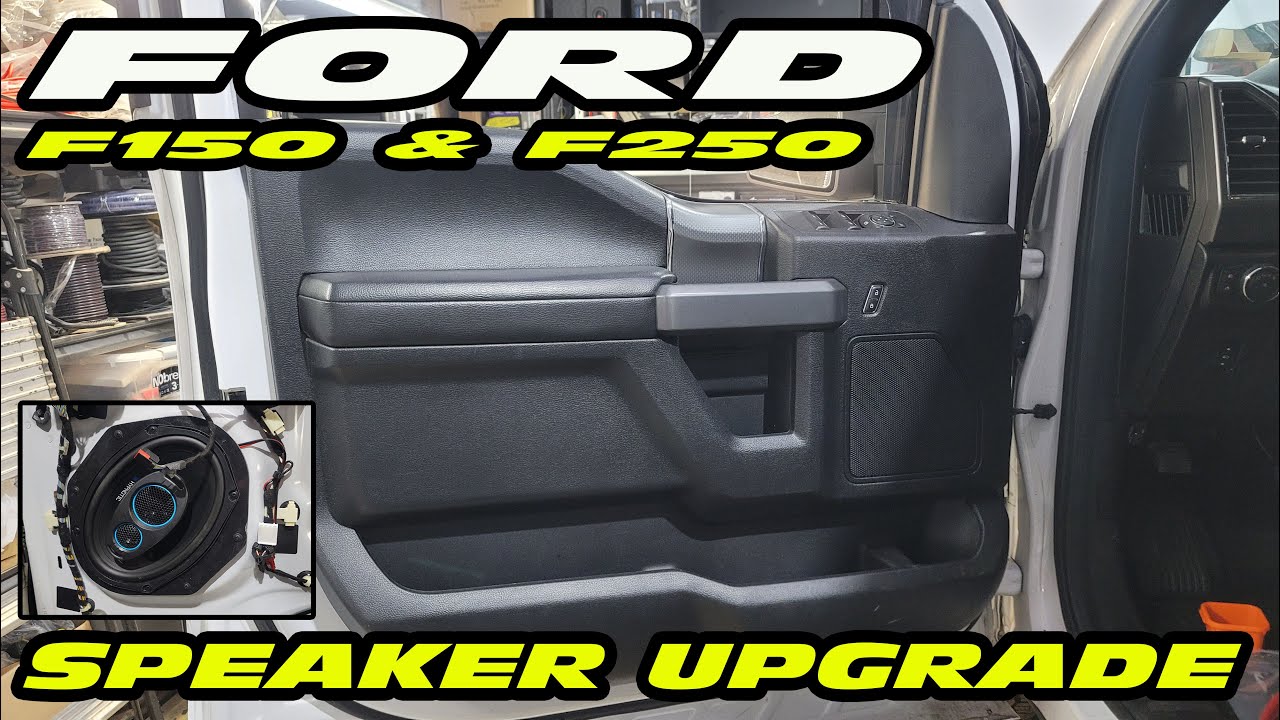 Обновление динамиков дверей для Ford F150 / F250 / F350