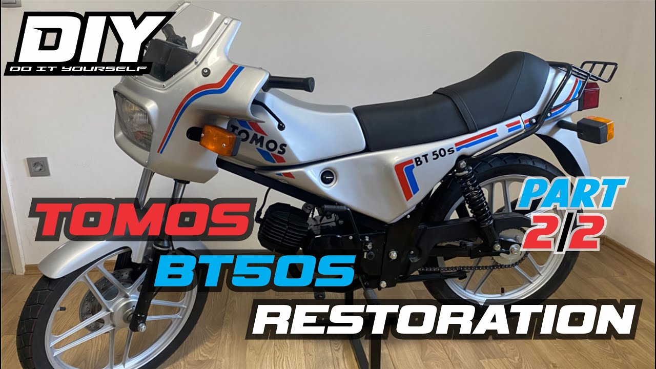 TOMOS BT50S Restoration part 2/2