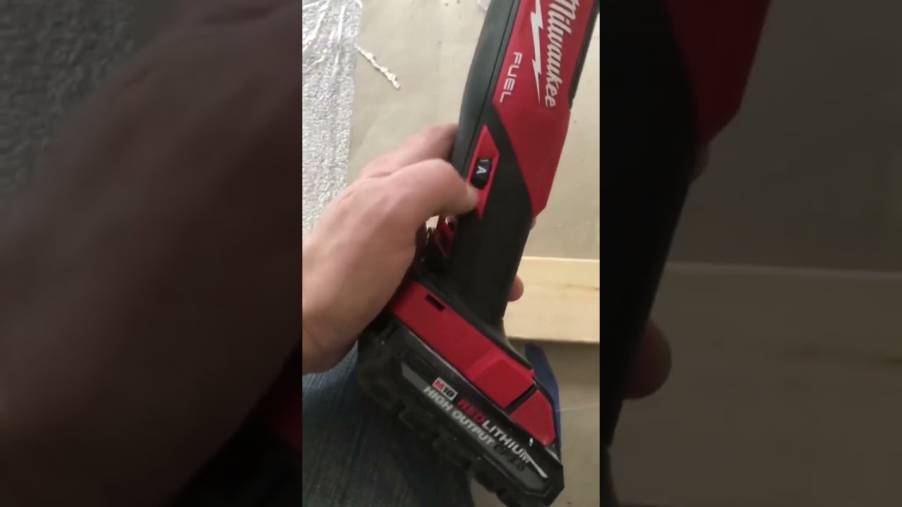 Milwaukee M18 FUEL Oscillating Multi Tool