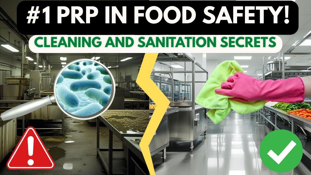 #1 PRP in Food Safety: Cleaning & Sanitation Secrets You Can’t Ignore!
