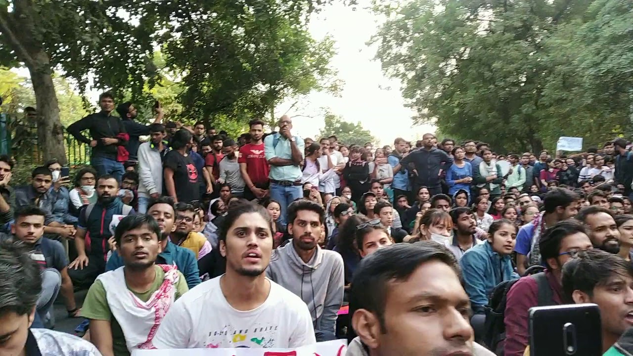 #JNUPROTEST