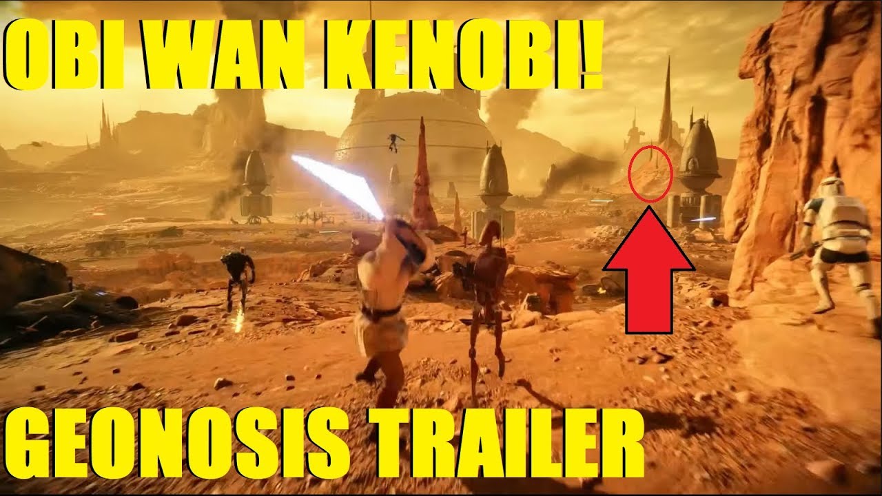 BF2 - OBI WAN KENOBI AND GEONOSIS! | HUGE NEWS! Trailer React! - Star Wars Battlefront 2