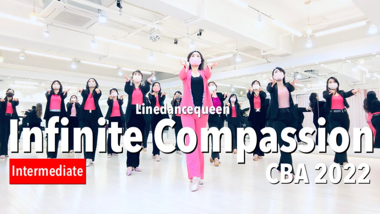 Infinite Compassion Line Dance / Intermediate / Ria Vos Chor / 인피니트 컴페션 라인댄스 / Linedancequeen