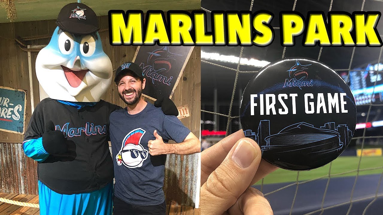 My First Miami Marlins Game at Marlins Park!