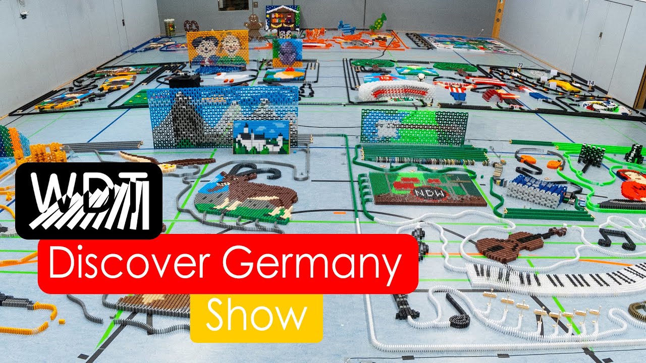 WDT 2024 - Discover Germany - Full Show with 180,000 Dominoes