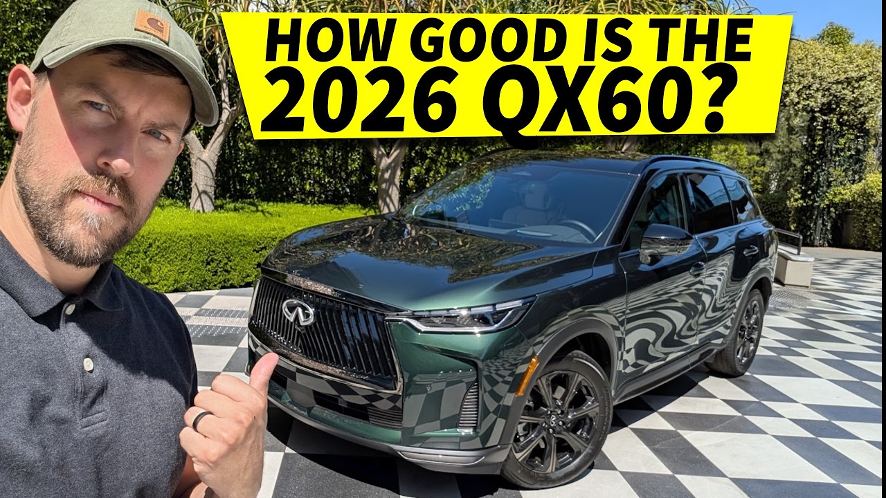 *Tested* The REFRESHED 2026 Infiniti QX60 beautiful, but how does it drive?