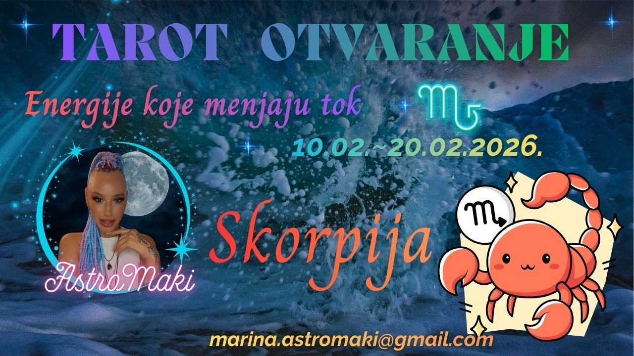 ŠKORPIJA ♏ 10–20. FEBRUAR 2026 – Karmički Sud, Istina Izlazi na Površinu 🔥🐉