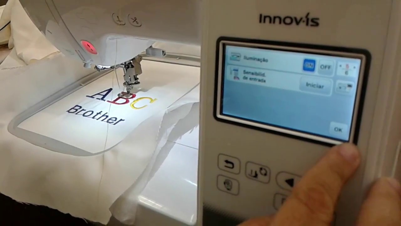 PE810L  mostrando os Parâmetros