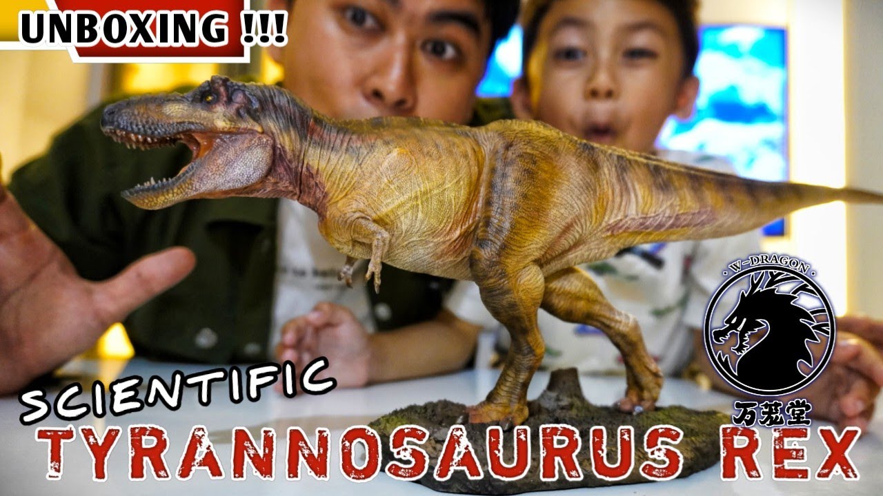 W DRAGON TYRANNOSAURUS REX SCIENTIFIC 2023 | SUE THE T-REX | unboxing mainan dinosaurus t-rex