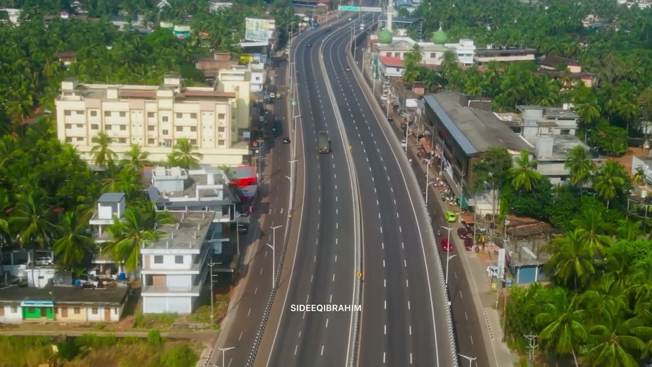 കേരളത്തിന്റെ അഭിമാനകരമായ റോഡ് /chengala to kasaragod#nh66kasaragod #nh66kerala 