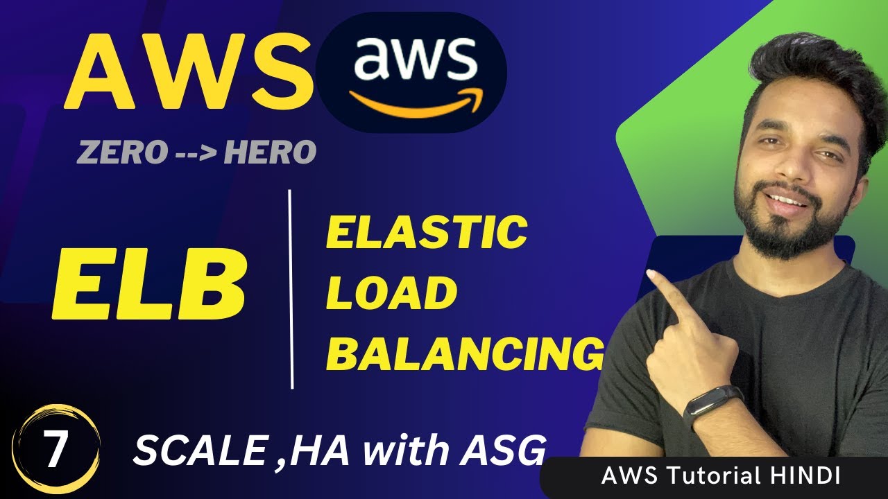 AWS ELB & Auto Scaling Groups Explained: Practical Examples for Beginners! [HINDI]