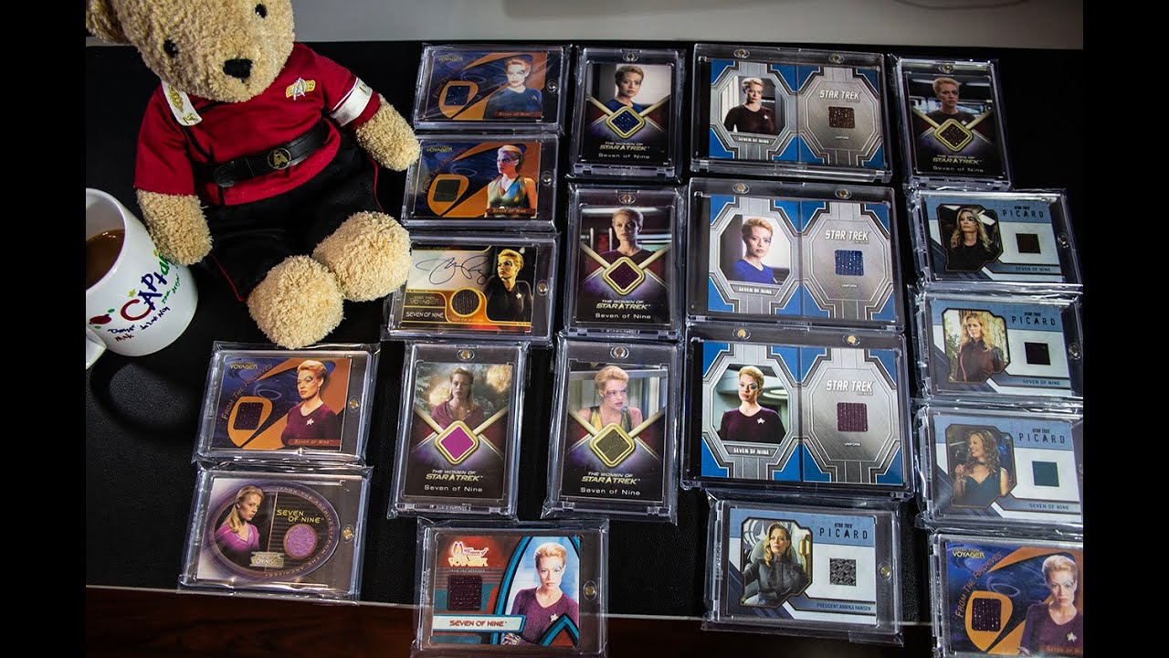 My Star Trek Jeri Ryan Seven of Nine Costume Relic Trading CardCollection