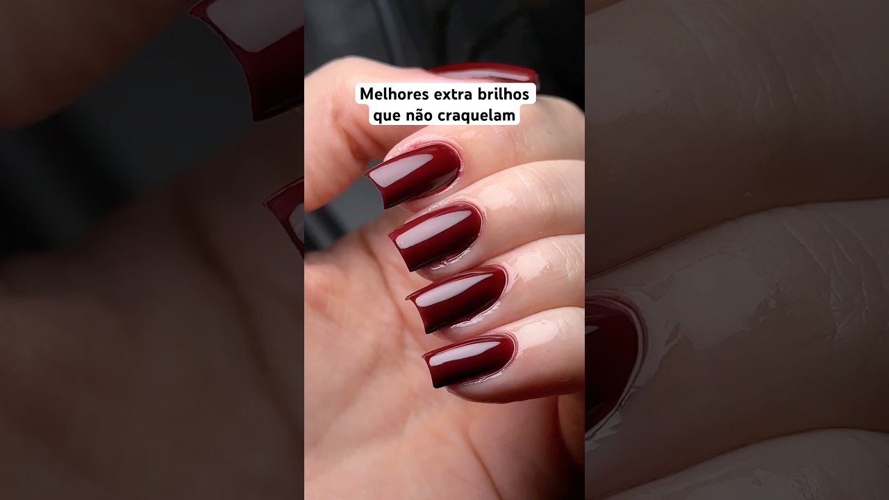 Melhores extra brilhos que n&atilde;o craquelam #shorts #nail #nails #unhas #unha #nailinspo #naildesign
