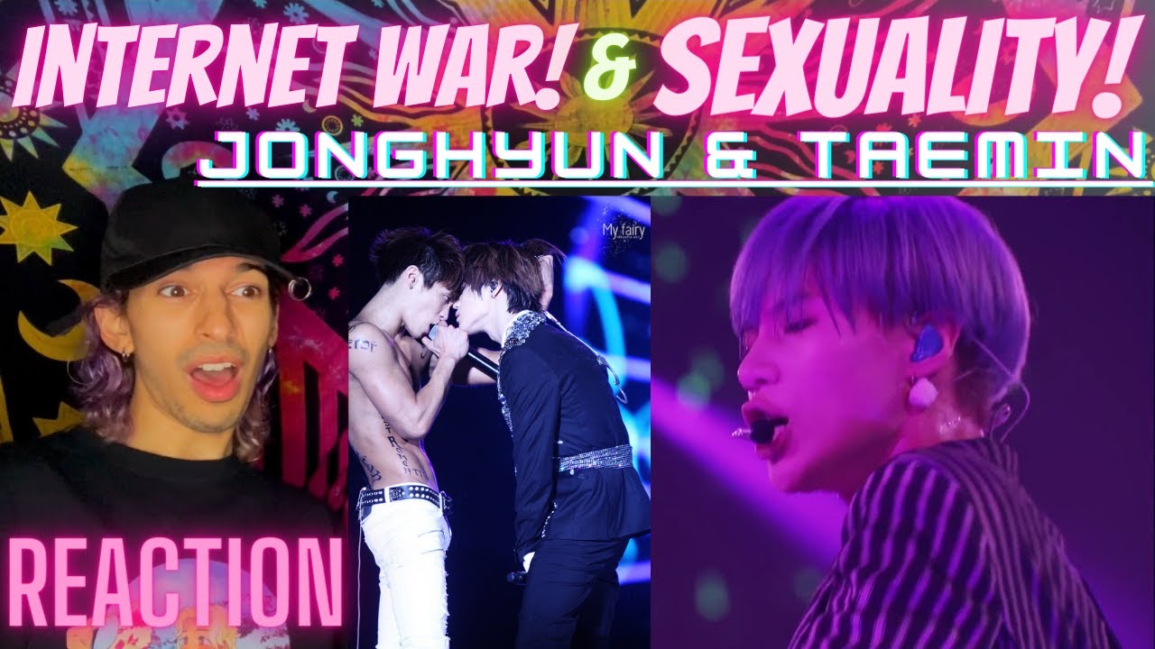 SHINee Jonghyun & Taemin Internet War + Taemin Sexuality Live | REACTION