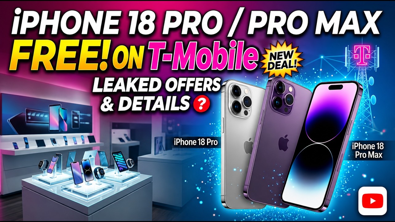 Выгодные предложения на iPhone 18 Pro и 18 Pro Max от T-Mobile и информация о цене