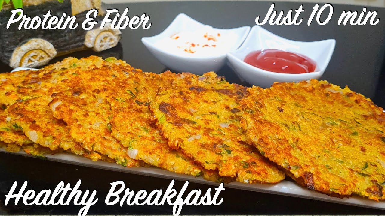 10 minutes Breakfast with lentils | Quick Breakfast Ideas | Easy Breakfast Nashta|Healthy breakfast