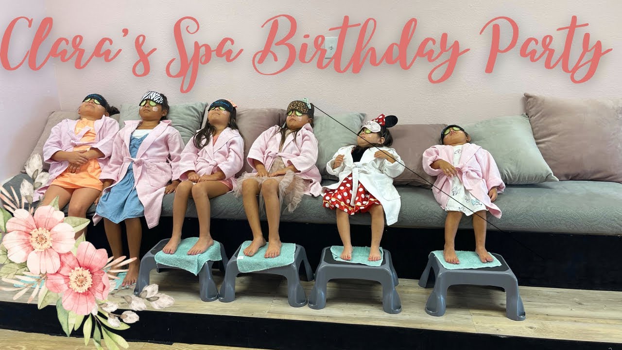 Spa Party VLOG | Sprinkles in Pink | Kids Spa  🧖&zwj;♀️