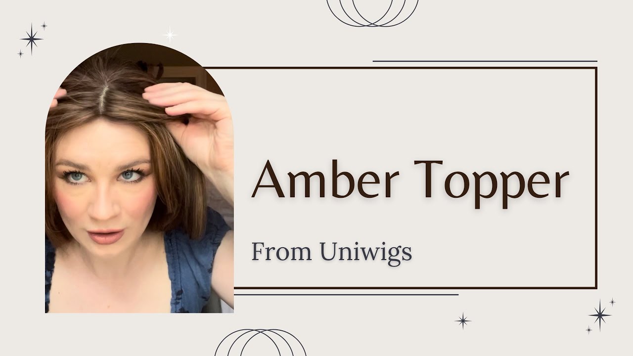 Amber Silk Topper Review from Uniwigs in Mousse Brown 