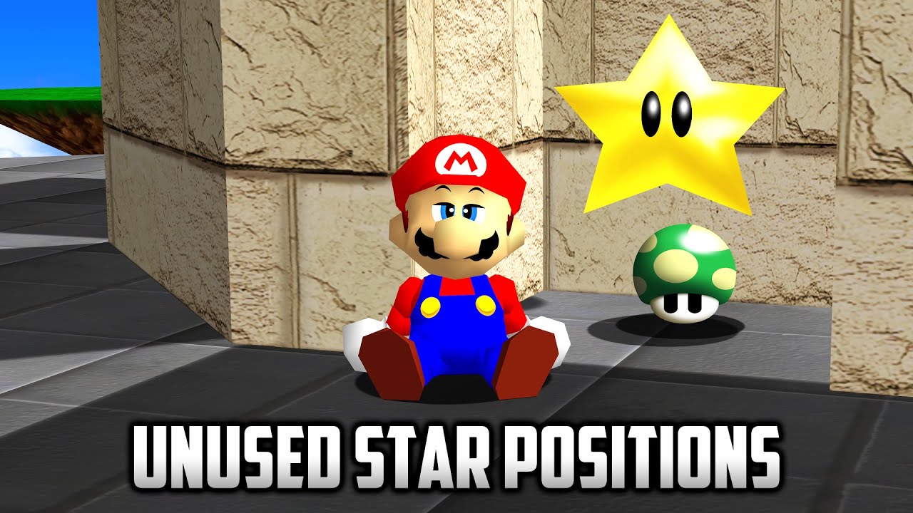 ⭐ Super Mario 64 PC Port - Unused Star Positions v1.01