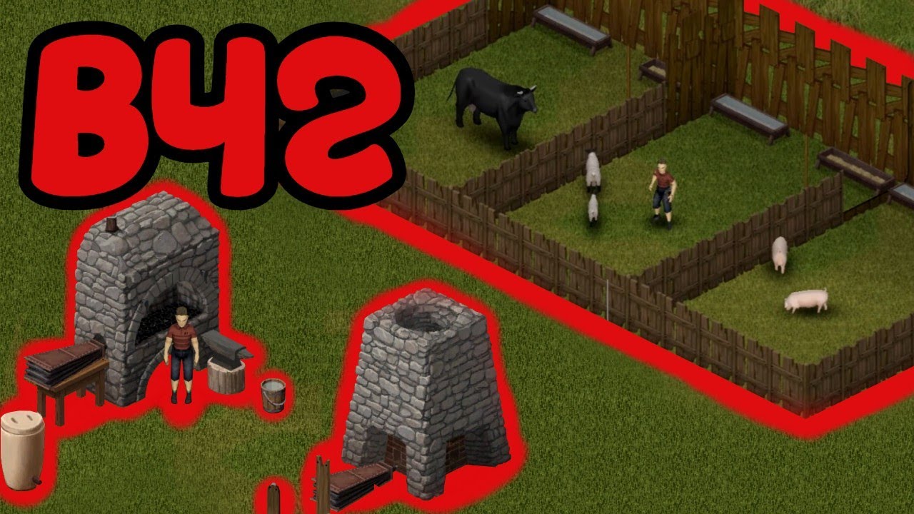 Гайд по животным и крафту в билде 42 | Project Zomboid