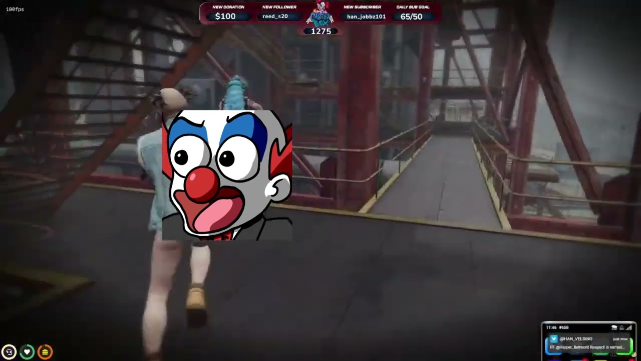 Clowns rob ATM and get into EPIC police chase | NoPixel