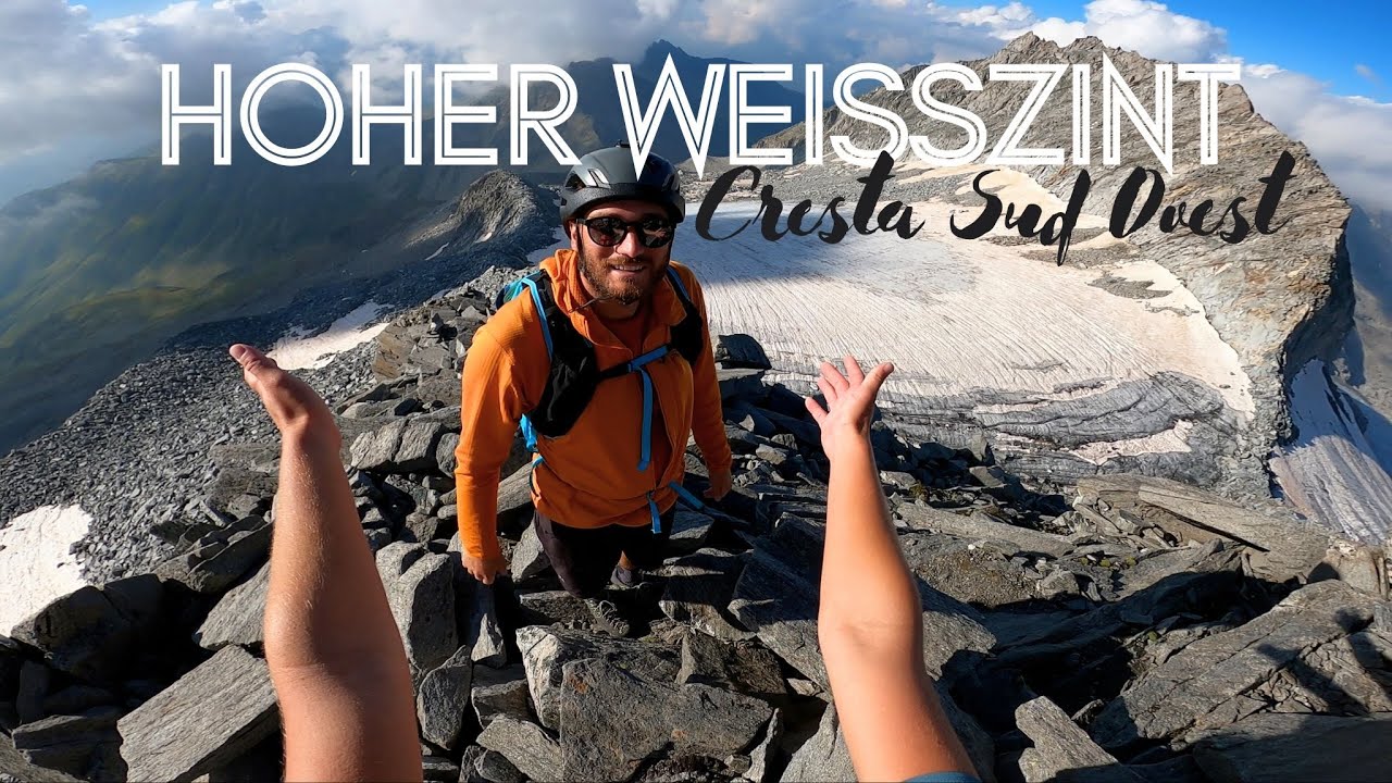 HOHER WEISSZINT - PUNTA BIANCA (3371m): CRESTA VERTIGINOSA A PICCO SUI GHIACCIAI (PD)