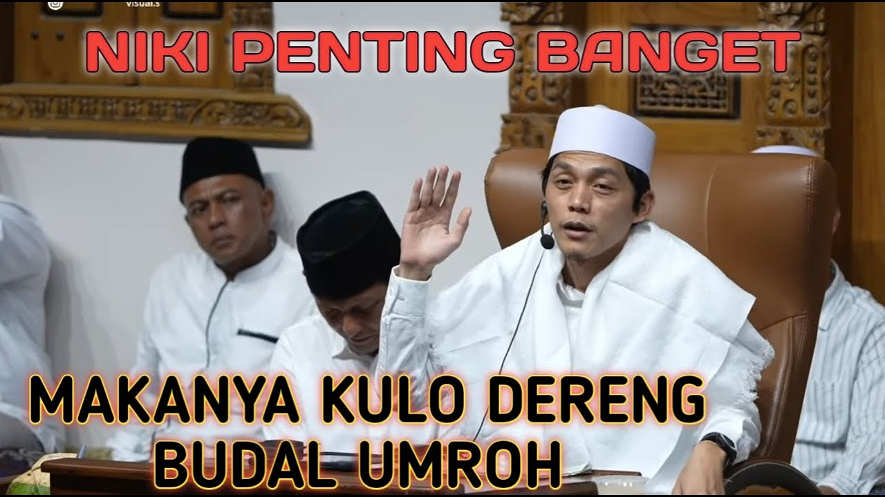 GUS IQDAM KLARIFIKASI SEBELUM BERANGKAT UMROH DEMI JAMAAH GARANGAN