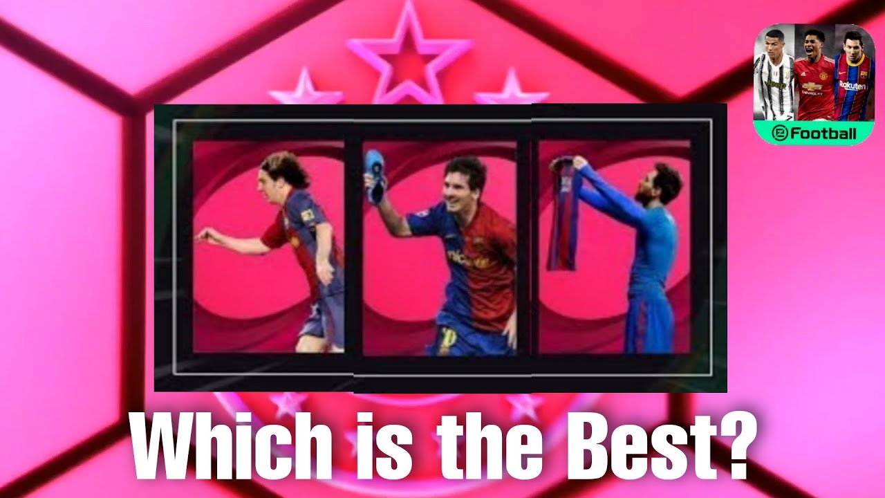 Which Messi to Use ? in 3 Mins | Pes 2021 Mobile