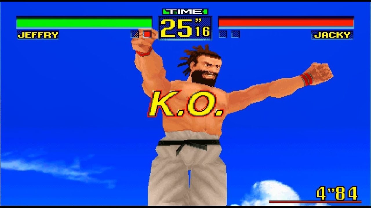 Virtua Fighter Remix (US) Ranking Mode  / JEFFRY
