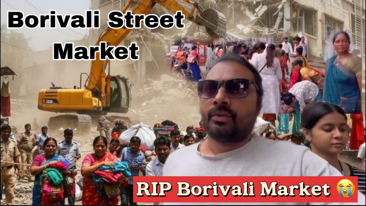 Borivali Best Street Market Demolition 😂