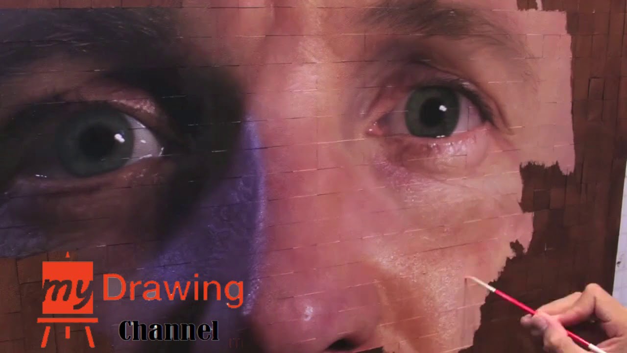 Amazing Painting on Aluminum Honeycomb Panels by Robin Eley - Artist