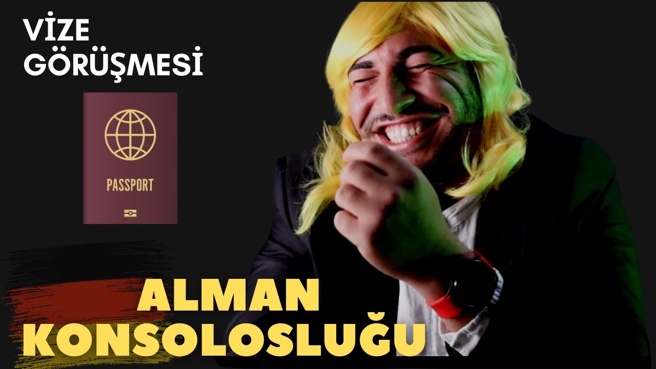 ALMAN KONSOLSLUĞU TURİST VİZESİ