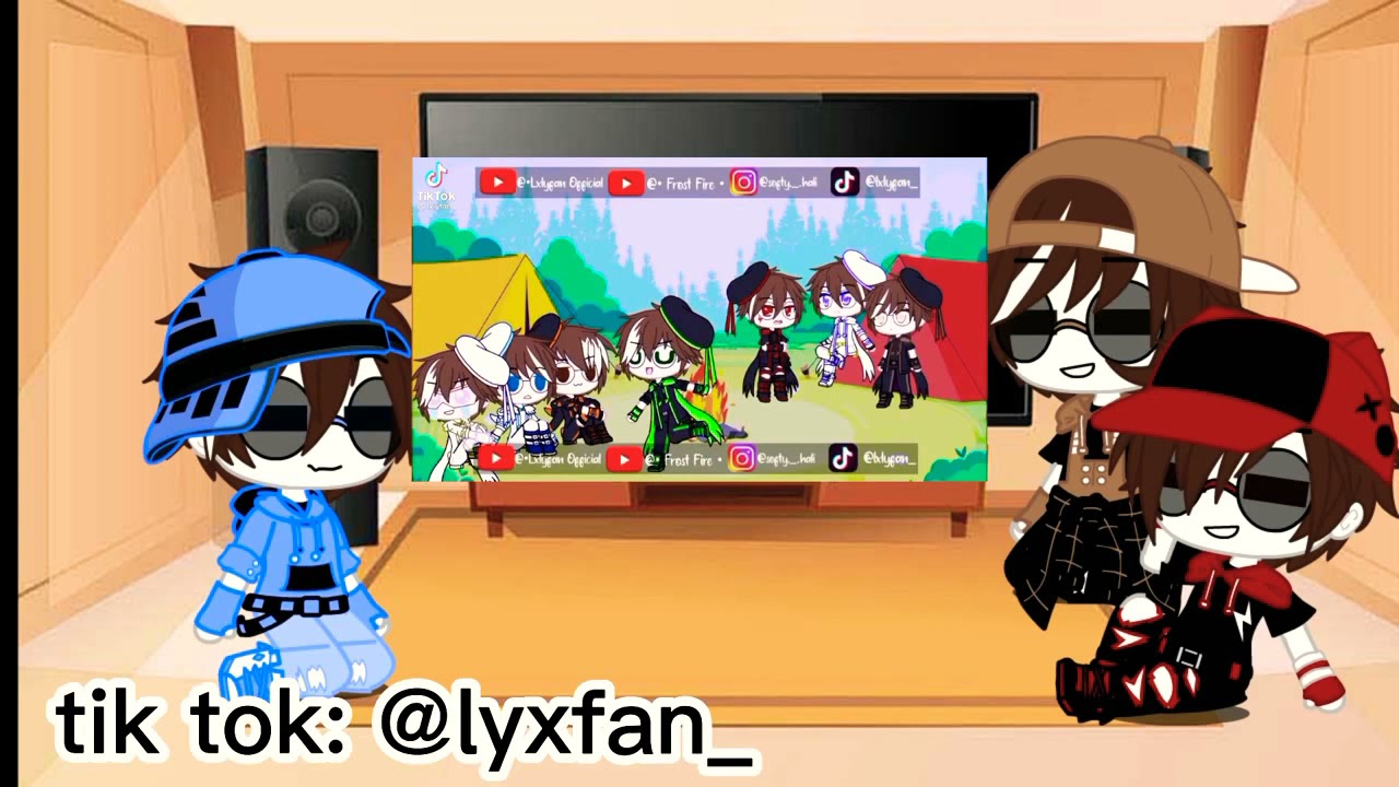 | trio original react to tiktok/video gacha boboiboy | GACHA CLUB INDONESIA || short' reaupload BBB