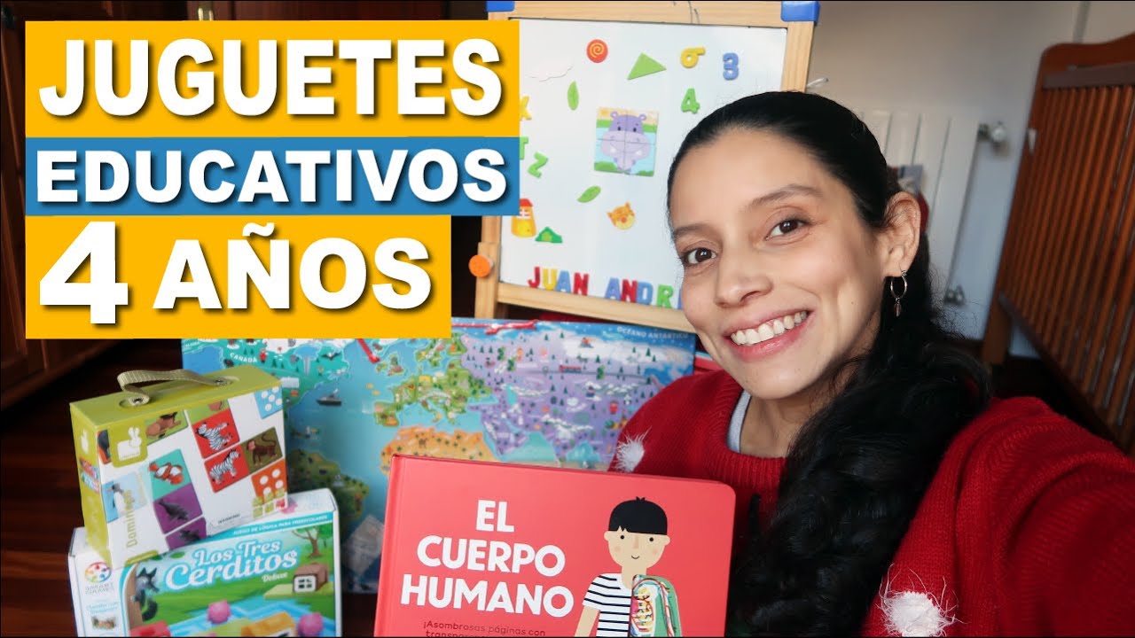 Juguetes Educativos para niños de 4 años