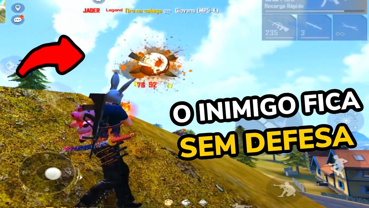 APRENDA TER O RACIOCÍNIO MAIS RÁPIDO NO FREE FIRE! TIPO TWO9 😱😱