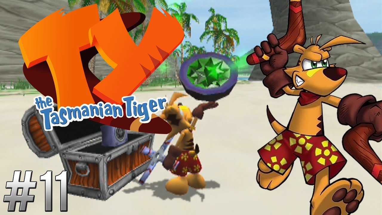 Ⓜ Ty the Tasmanian Tiger ▸ Walkthrough #11: Rex Marks the Spot (All Collectibles)