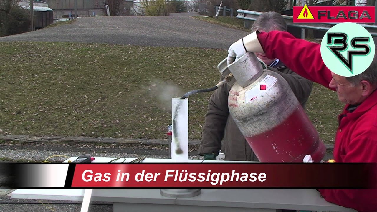 Eigenschaften von Fl&uuml;ssiggas