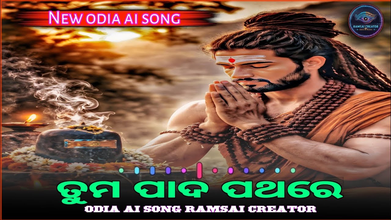 ତୁମ ପାଦ ପଥରେ 🔱 | Mahadev Odia Bhajan | Devotional AI Song #odiaaisongramsaicreator shiva bhajan odia