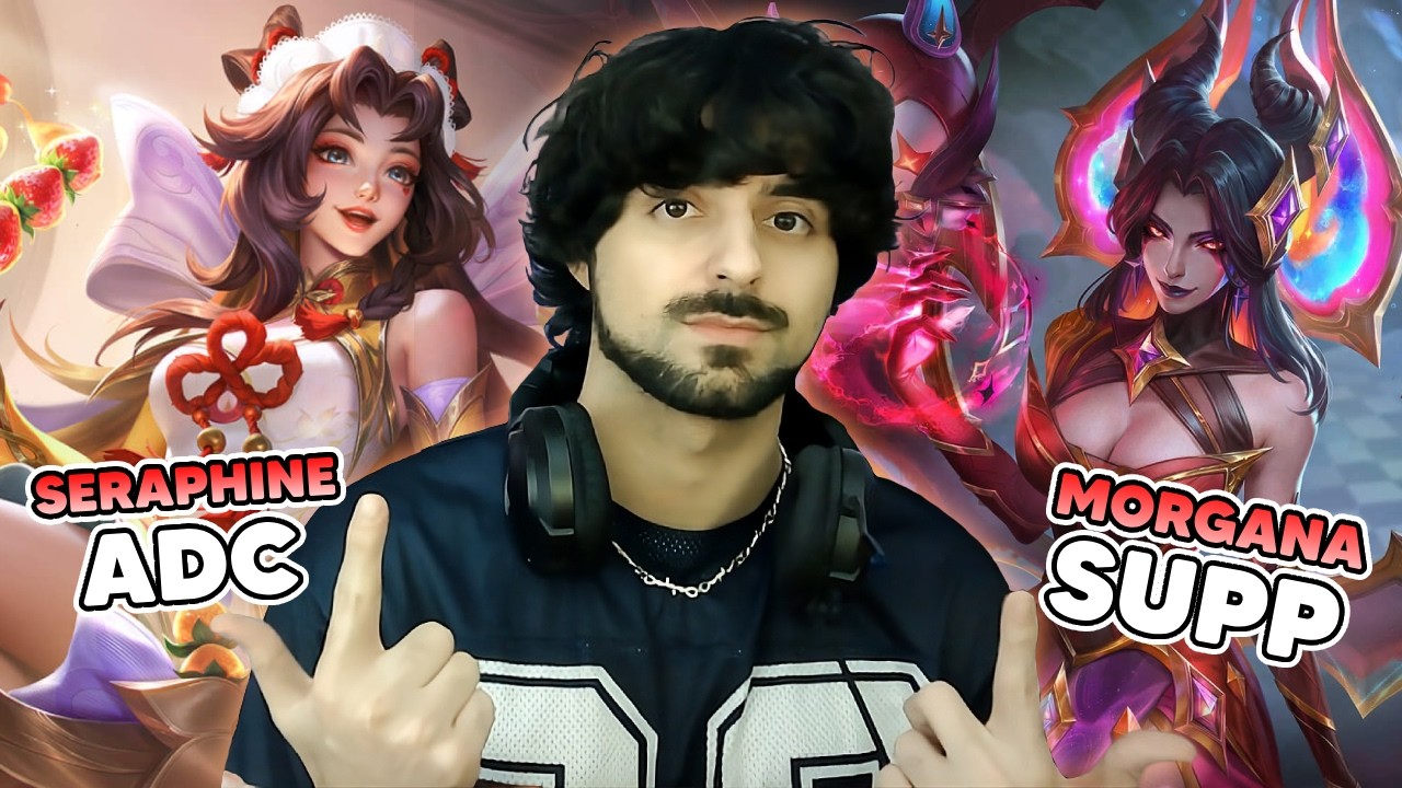 LA BOTLANE MÁS SERVIDORA 💋Y LA QUE STUNEE 🚫| SERAPHINE ADC y MORGANA SUPPORT