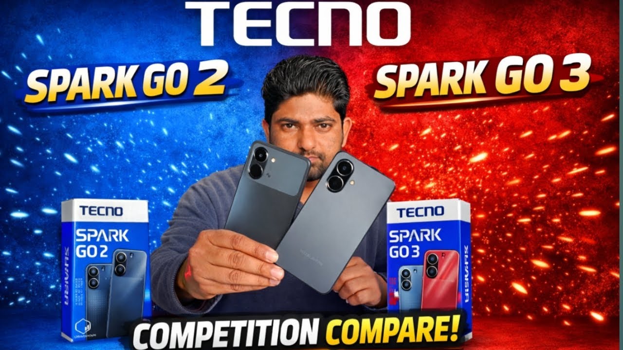 TECNO SPARK GO 2 | TECNO SPARK GO 3 #unboxing 5000mAh🔋120Hz | HIOS 15 | Unisoc T7250 (12 nm) #review
