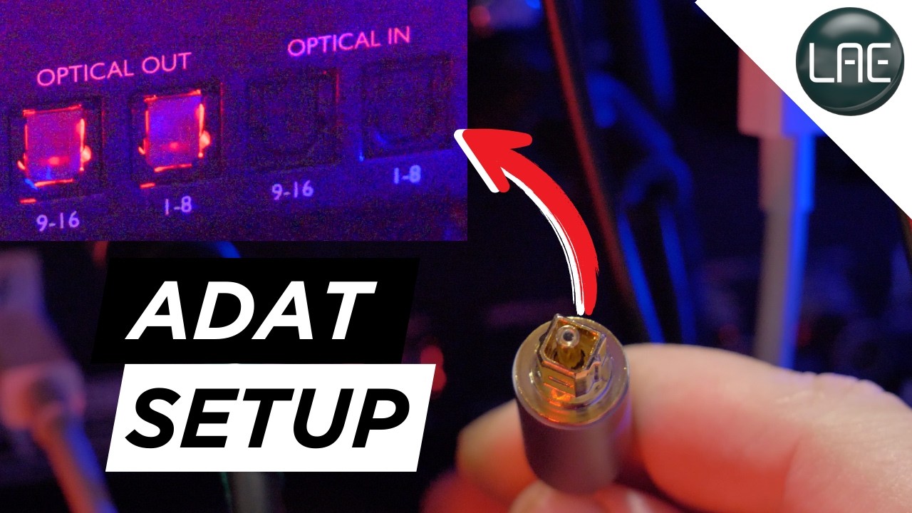 Как использовать ADAT Lightpipe