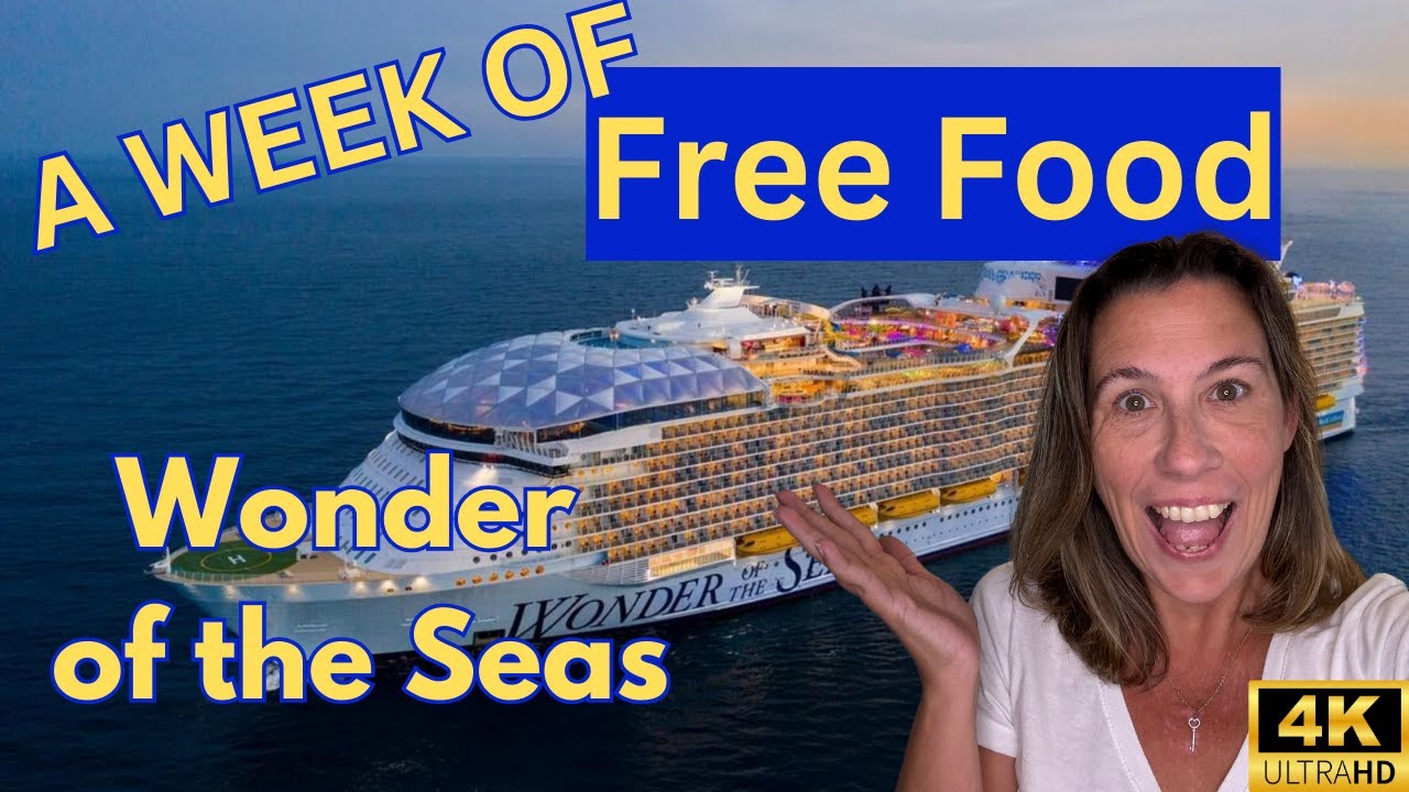 Every Free Food Option on the Wonder of the Seas!